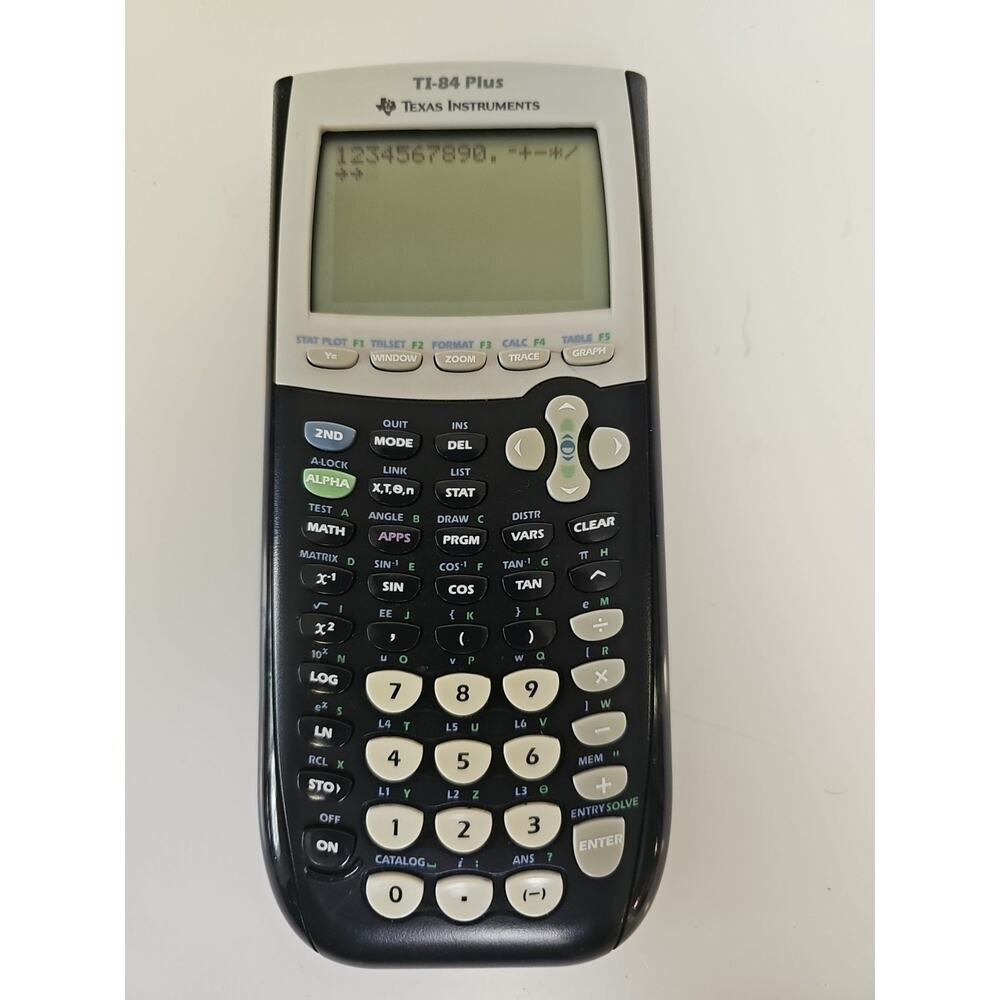 Texas Instruments TI-84 Plus‎ Blue Tested And Working